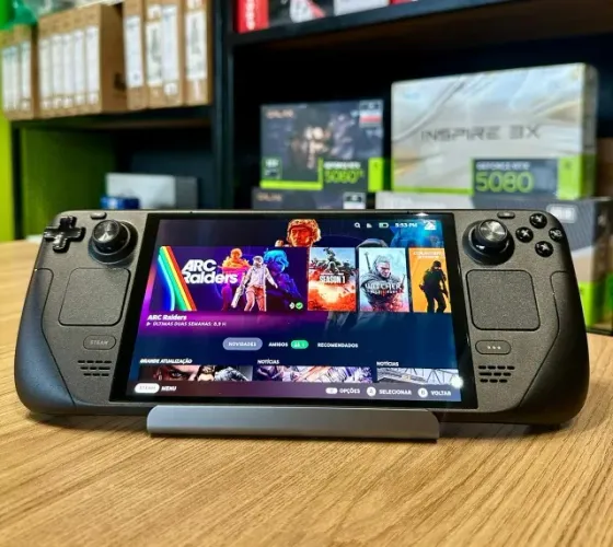 (LOJA FÍSICA) Steam Deck Oled / 16gb Ram - Seminovo