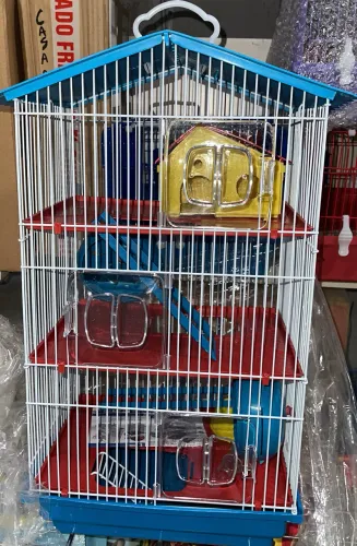 Gaiola 3 andares casinha 