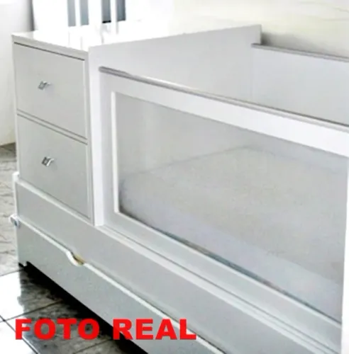 Berço Luxo vira cama c/ cama auxiliar Oportunidade!