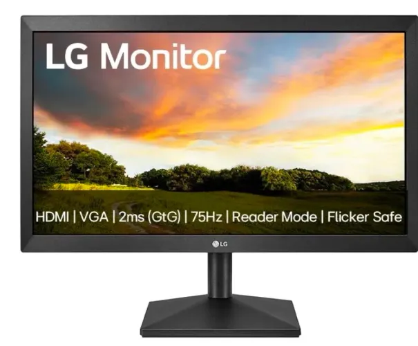 Opmonitor 19,5 pol HD 20mk400h-b -LG
