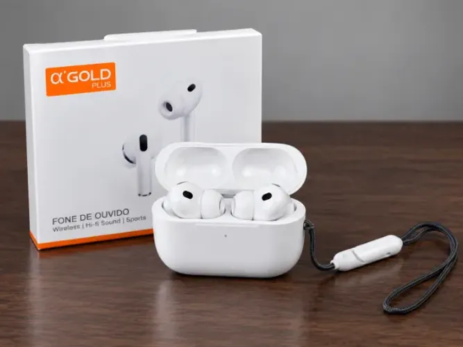 Fone Bluetooth TWS A'Gold FN-B58 Som Hi-Fi (Novo / Lacrado)