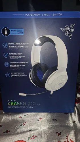 Headset Razer Kraken X, Lacrado (aceito trocas)