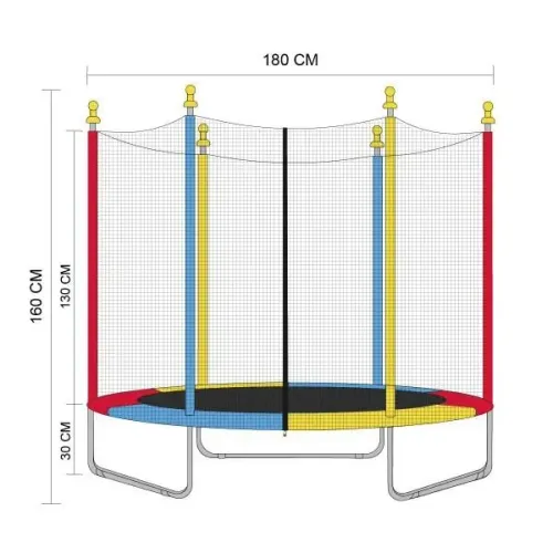 Pula pula infantil 1.80M