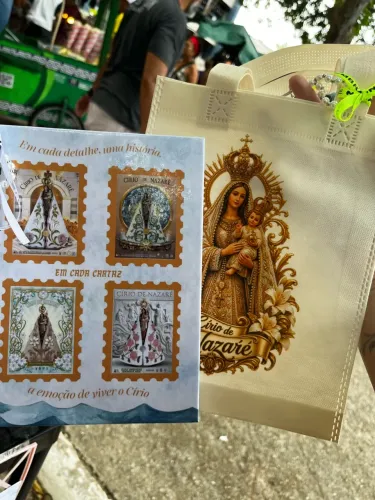 Caderno + bolsa de presente