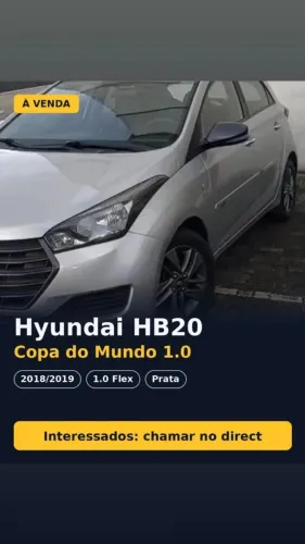 Hyundai HB20 Copa DO Mundo 1.0 Flex 12V Mec. 2019