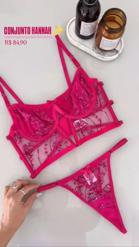 Conjunto Lingerie Hannah