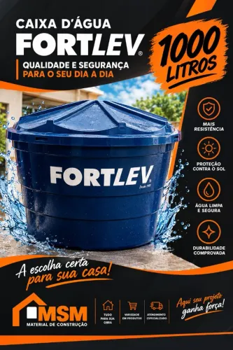Caixa d'água mil litros?