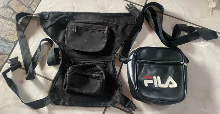 KIT PROMOÇÃO - Pochete de Perna / Coxa + Shoulder Bag Fila!