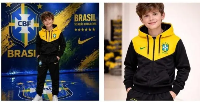 Agasalho infantil Nike Tam 10,12,14 e 16