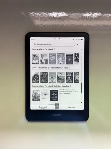 Kindle Paperwhite 16 GB PERFEITO ESTADO, acompanha capa magnética e cabo original