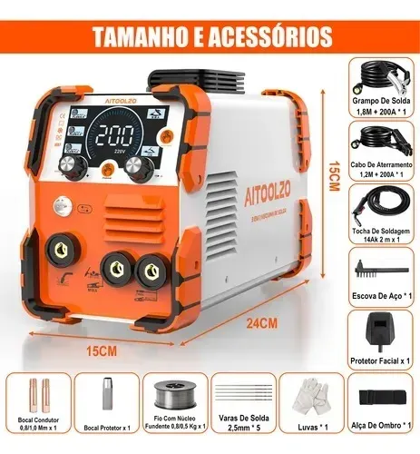 Maquina de Solda Inversora 220V 150A