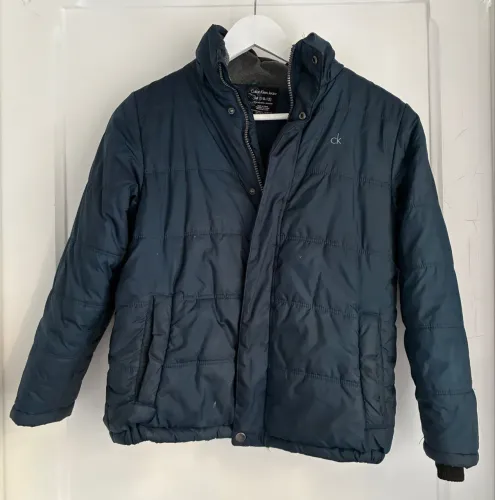 Jaqueta bomber puffer Calvin Klein kids infantil tam. M 12 anos