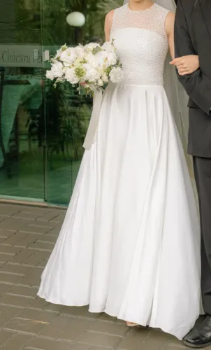 Vestido de Noiva Usado uma única vez
