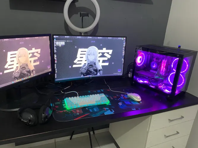 PC Gamer Completo - RTX 4060 Ti + Ryzen 7 5700X3D - 1TB NVMe