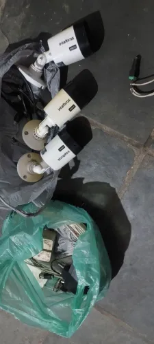 Câmera de segurança com dvr
