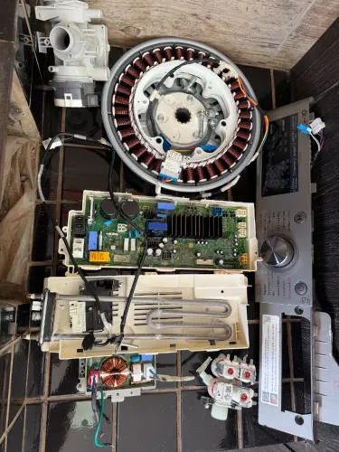 Lava e Seca LG CV5013EC4 Kit peças usadas