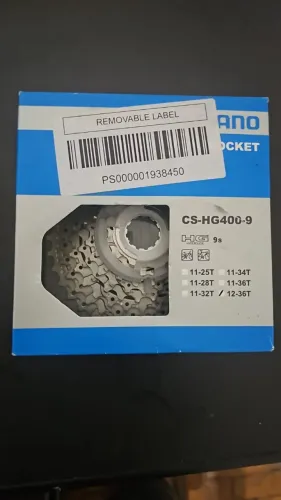 Cassete Shimano Alívio Cs-hg400 12/36 - Novo com NF