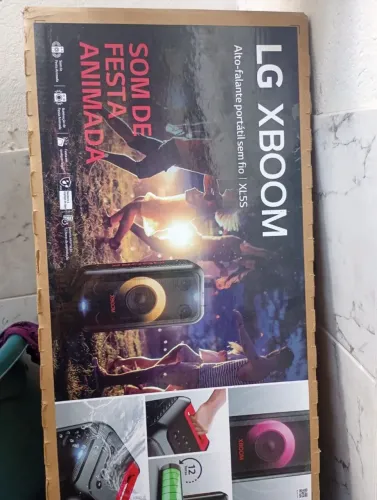 Caixa de som LG XBOOM COM NOTA fiscal