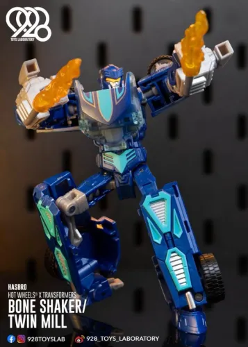 Figure Hot Wheels X Transformers Twin Mill Lacrado