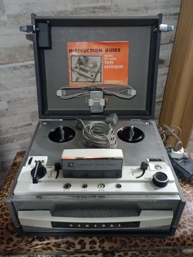 Gravador de rolo General FX 420A Japan 