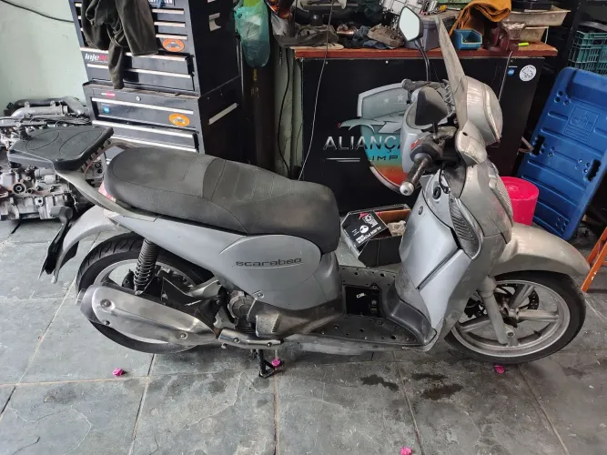 aprilia scarabeo 200 p peças, motor ruim