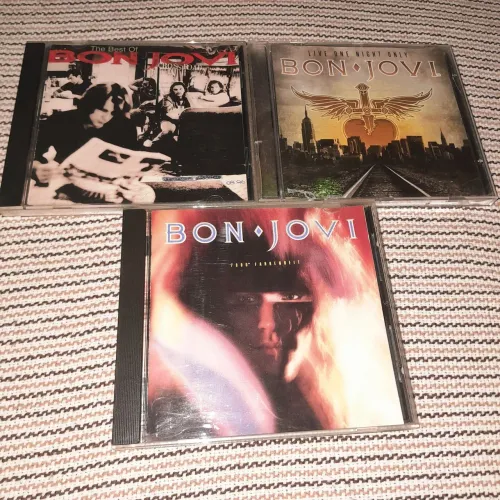 Kit 3 cds Bon jovi - japan