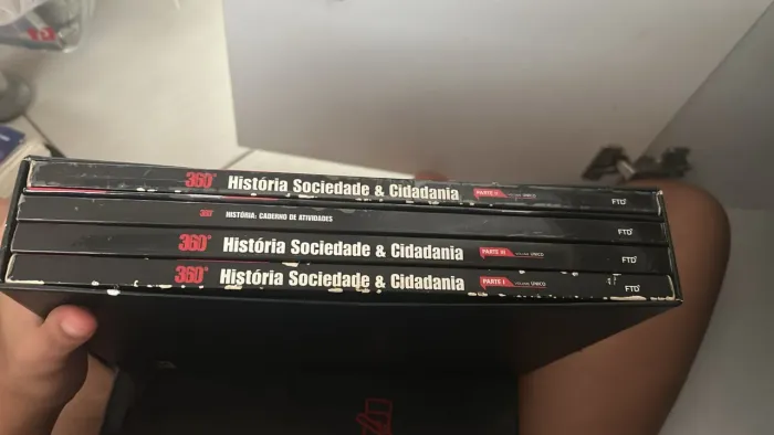 Kit livros de história sociedade e cidadania 360