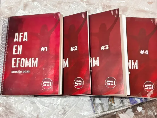 Apostila AFA EN EFFOM - 4 volumes (Curso SEI)