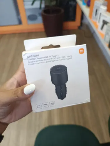 Carregador Veicular Original Xiaomi 67W Novo Lacrado