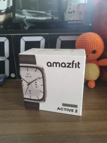 Smartwatch Amazfit Active 2 Premium Safira Gps Bluetooth