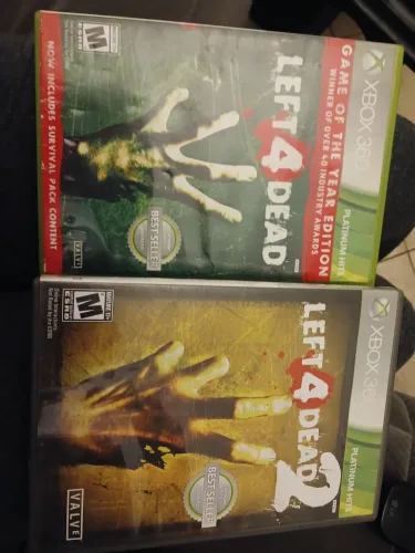 Jogos xbox360, Left 4 dead 1 e 2