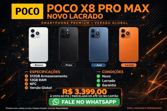 Xiaomi Poco x8 Pro Max