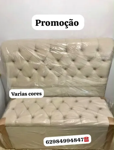 Cabeceira casal solteiro queen 