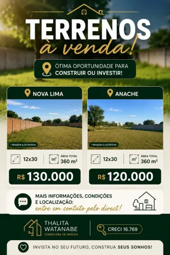 Vende-se terrenos