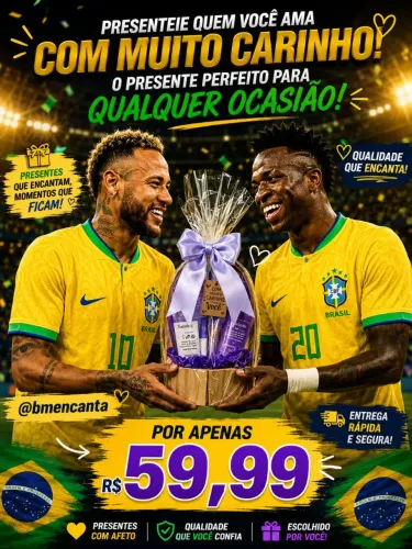 Presente Algodao Natura todo dia