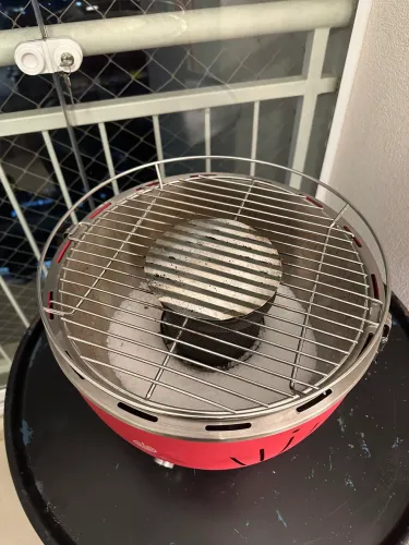 Churrasqueira Portátil a Carvão 23x35cm Table Grill