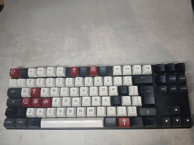 Teclado mecânico switch Cream Yellow V3 Pro