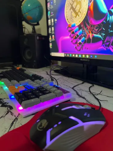 Teclado + Mouse RAIKU T26 sem fio
