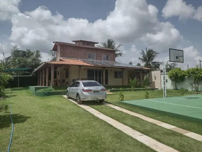 Casa com 3 dormitórios à venda por R$ 480.000,00 - Garrote - Caucaia/CE