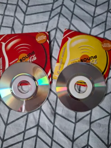 Mini CDs Coca Cola Brinde anos 2000