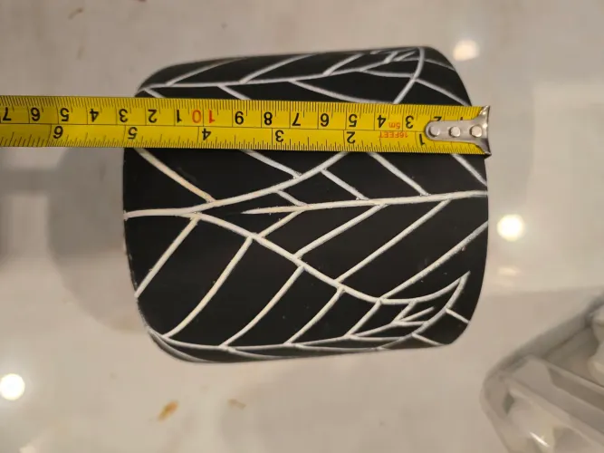 Vaso cachepot preto 