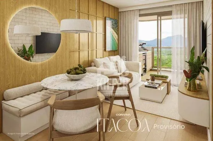 Cobertura com 1 quarto à venda, 56 m² por R$ 699.900 - Itacoatiara - Niterói/RJ