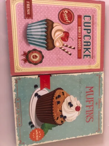 Quadrinhos decorativos Cupcakes
