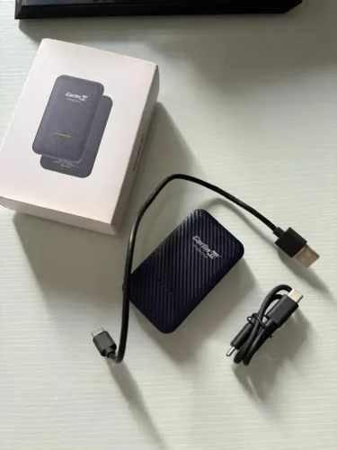 Carlinkit 4.0 Espelhar tela sem fio para Apple Carplay e Android Auto Wireless Sem Fio