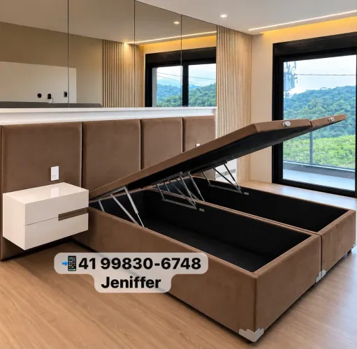 Base Baú Queen Linha Premium