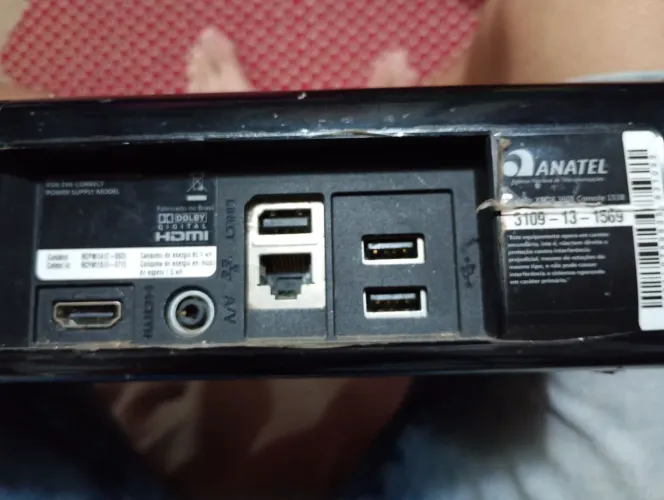 Xbox 360 com defeito Luz vermelha para peças