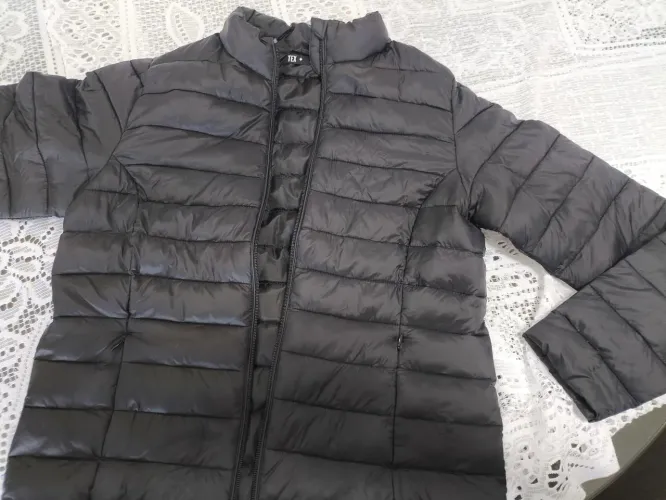 Jaqueta Puffer preta