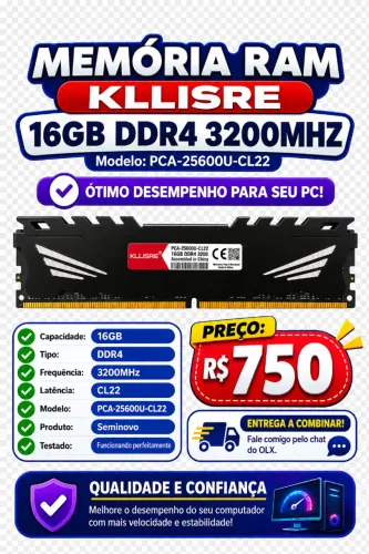 Memoria kllisre 16 gb 3200