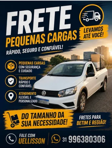 Faço frete 