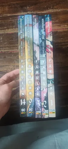 Hq Fabulas Edicao de Luxo 1,2,3,9 e 14